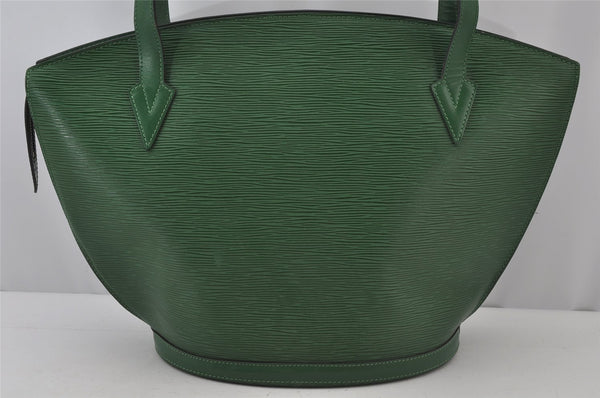 Auth Louis Vuitton Epi Saint Jacques Shopping Shoulder Bag Green M52264 LV 2985J
