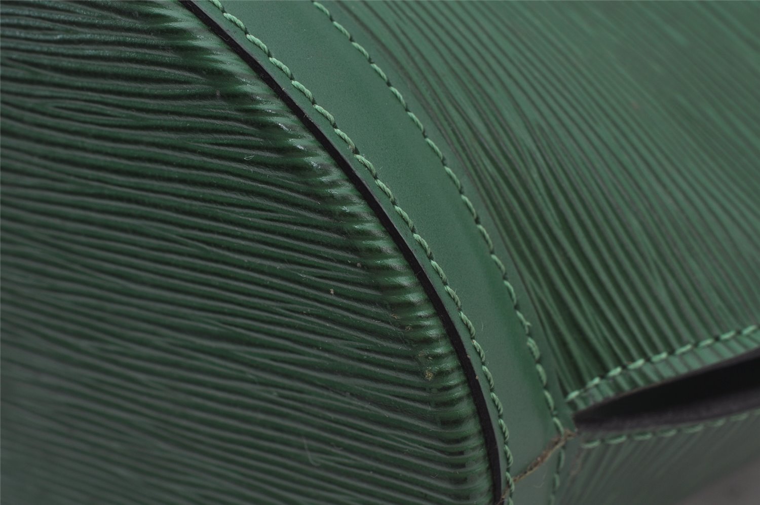 Auth Louis Vuitton Epi Saint Jacques Shopping Shoulder Bag Green M52264 LV 2985J