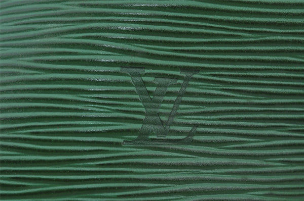 Auth Louis Vuitton Epi Saint Jacques Shopping Shoulder Bag Green M52264 LV 2985J