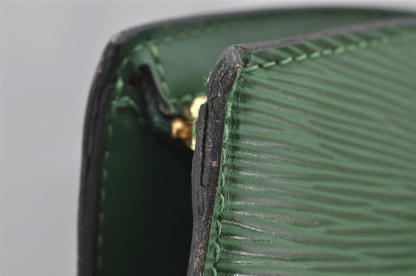 Auth Louis Vuitton Epi Saint Jacques Shopping Shoulder Bag Green M52264 LV 2985J