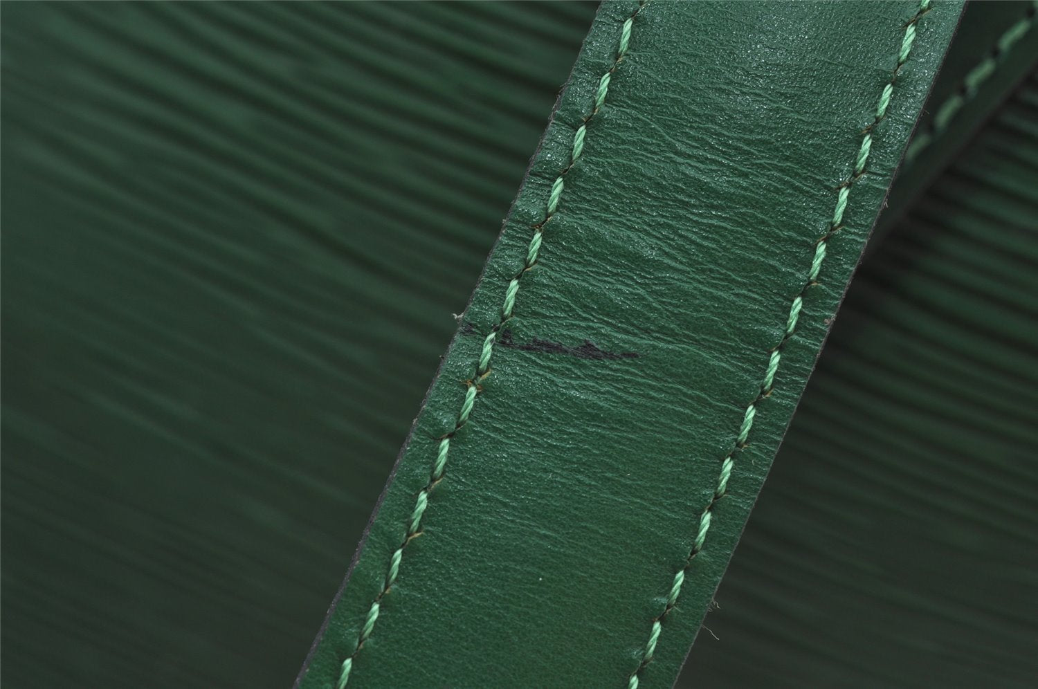 Auth Louis Vuitton Epi Saint Jacques Shopping Shoulder Bag Green M52264 LV 2985J