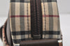 Authentic BURBERRY Nova Check Shoulder Cross Body Bag Nylon Leather Beige 2985K