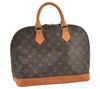 Authentic Louis Vuitton Monogram Alma Hand Bag Purse M51130 LV 2986J
