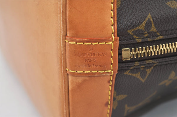Authentic Louis Vuitton Monogram Alma Hand Bag Purse M51130 LV 2986J