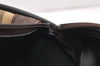 Authentic Burberrys Nova Check Canvas Leather Hand Boston Bag Brown Beige 2986K