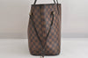 Authentic Louis Vuitton Damier Neverfull MM Shoulder Tote Bag N41358 LV 2986M