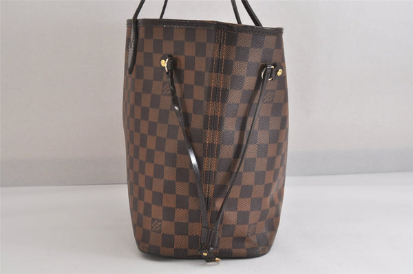 Authentic Louis Vuitton Damier Neverfull MM Shoulder Tote Bag N41358 LV 2986M