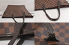 Authentic Louis Vuitton Damier Neverfull MM Shoulder Tote Bag N41358 LV 2986M