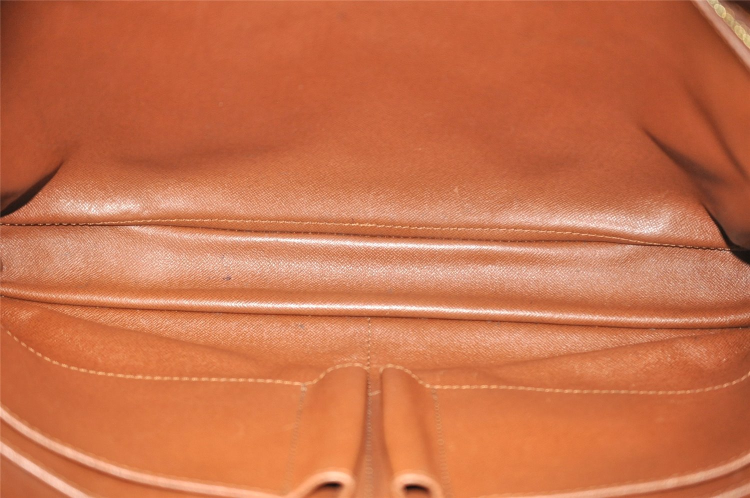 Authentic Louis Vuitton Monogram Porte Documents Voyage M53361 Briefcase 2987I