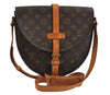 Authentic Louis Vuitton Monogram Chantilly GM Shoulder Cross Bag M51232 LV 2987J