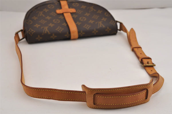 Authentic Louis Vuitton Monogram Chantilly GM Shoulder Cross Bag M51232 LV 2987J