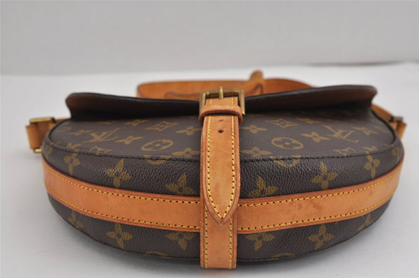 Authentic Louis Vuitton Monogram Chantilly GM Shoulder Cross Bag M51232 LV 2987J