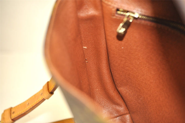 Authentic Louis Vuitton Monogram Chantilly GM Shoulder Cross Bag M51232 LV 2987J