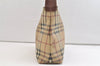 Authentic BURBERRY Nova Check Shoulder Hand Bag Purse PVC Leather Beige 2987K