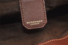 Authentic BURBERRY Nova Check Shoulder Hand Bag Purse PVC Leather Beige 2987K