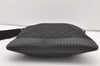 Authentic GUCCI Shoulder Cross Body Bag GG Canvas Leather 145857 Black 2988J