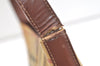 Authentic BURBERRY Nova Check Shoulder Hand Bag PVC Leather Beige Junk 2988K