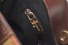 Authentic BURBERRY Nova Check Shoulder Hand Bag PVC Leather Beige Junk 2988K