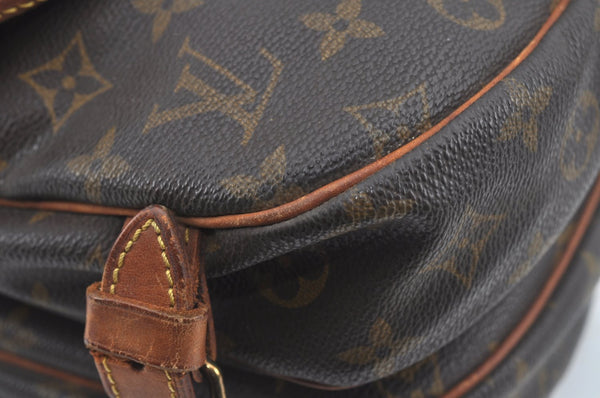 Authentic Louis Vuitton Monogram Saumur 30 Shoulder Cross Bag M42256 LV 2989J