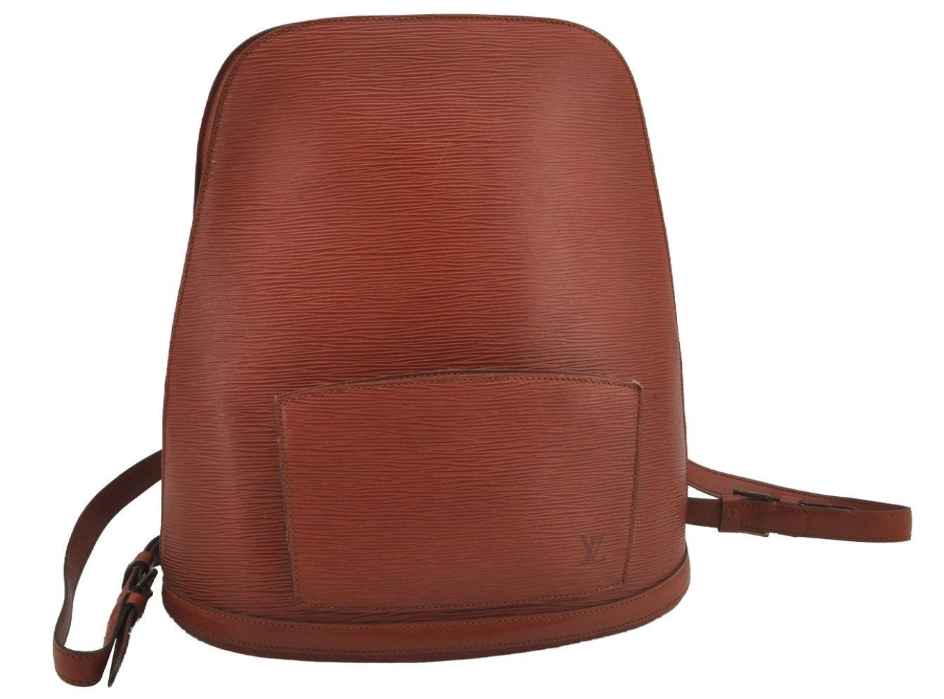 Authentic Louis Vuitton Epi Gobelin Backpack Brown M52293 LV 2991J