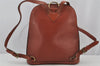 Authentic Louis Vuitton Epi Gobelin Backpack Brown M52293 LV 2991J
