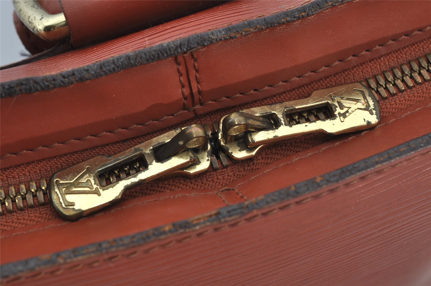 Authentic Louis Vuitton Epi Gobelin Backpack Brown M52293 LV 2991J
