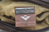 Authentic BOTTEGA VENETA Leopard Pattern Nylon Leather Hand Bag Brown 2991K