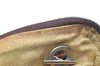 Authentic BOTTEGA VENETA Leopard Pattern Nylon Leather Hand Bag Brown 2991K