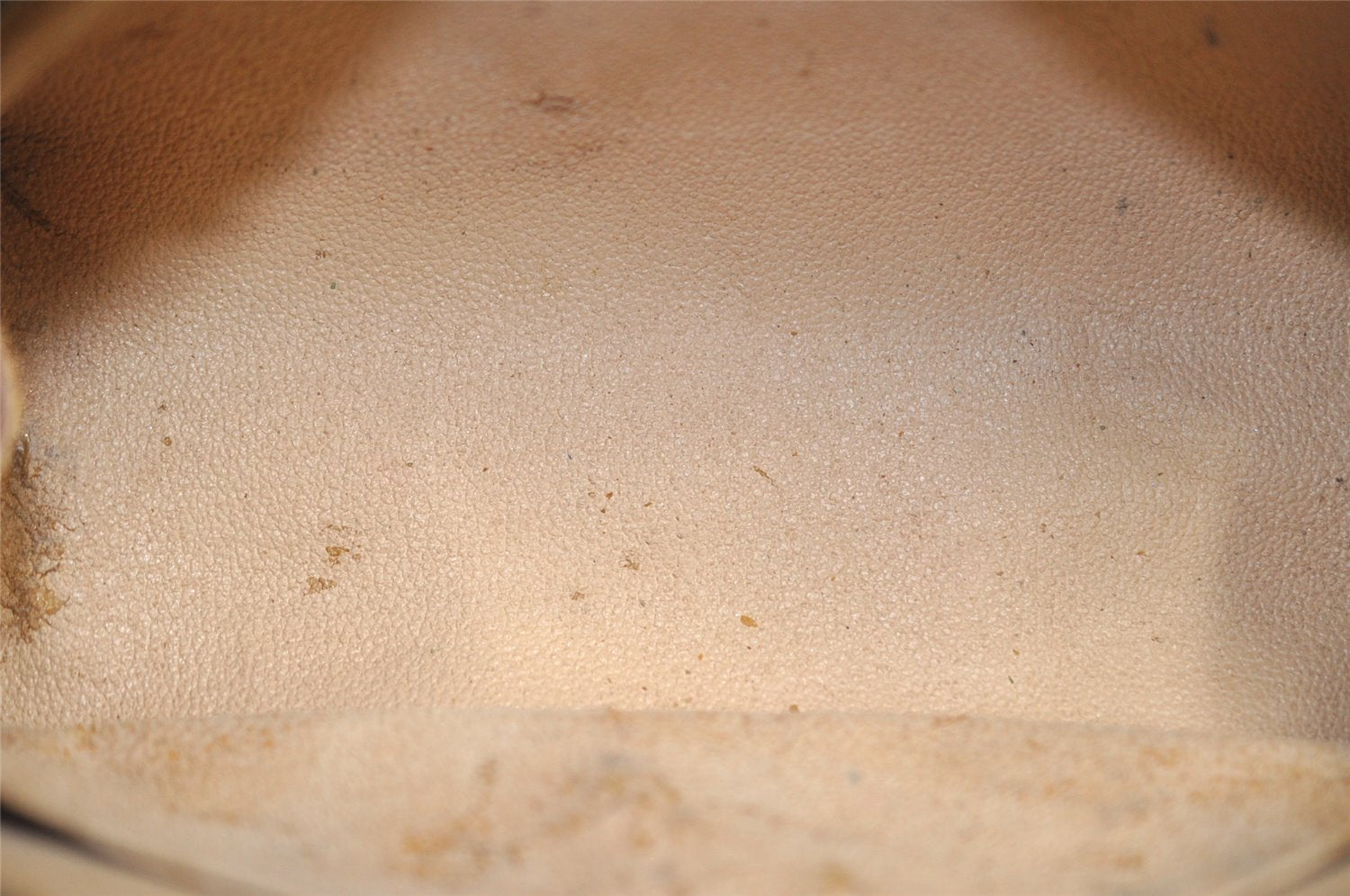 Auth Louis Vuitton Monogram Trousse Demi Ronde 23 Cosmetic Pouch M47520 LV 2992I