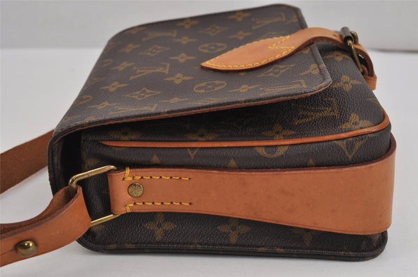 Authentic Louis Vuitton Monogram Cartouchiere MM M51253 Shoulder Cross Bag 2992J