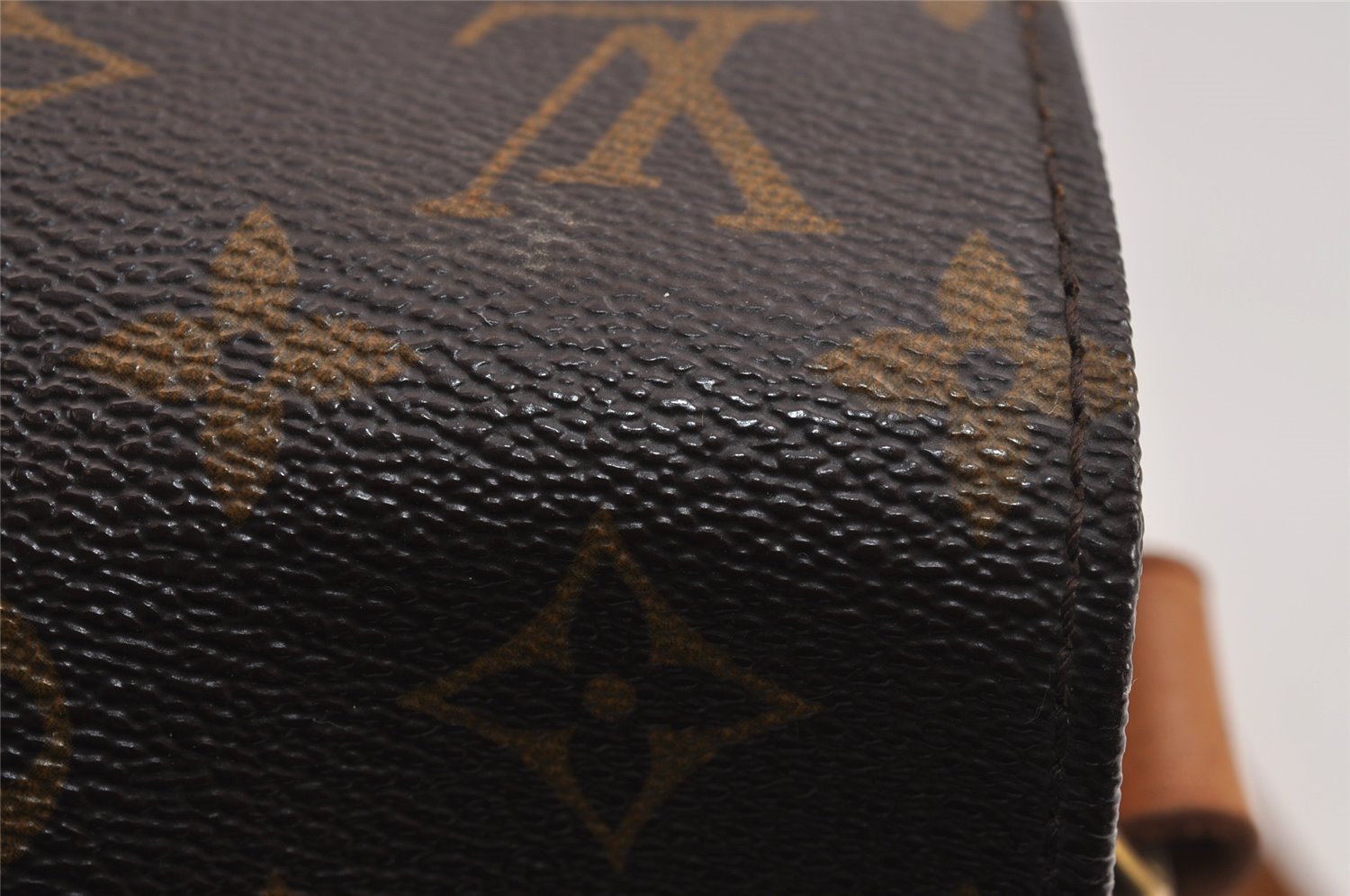 Authentic Louis Vuitton Monogram Cartouchiere MM M51253 Shoulder Cross Bag 2992J