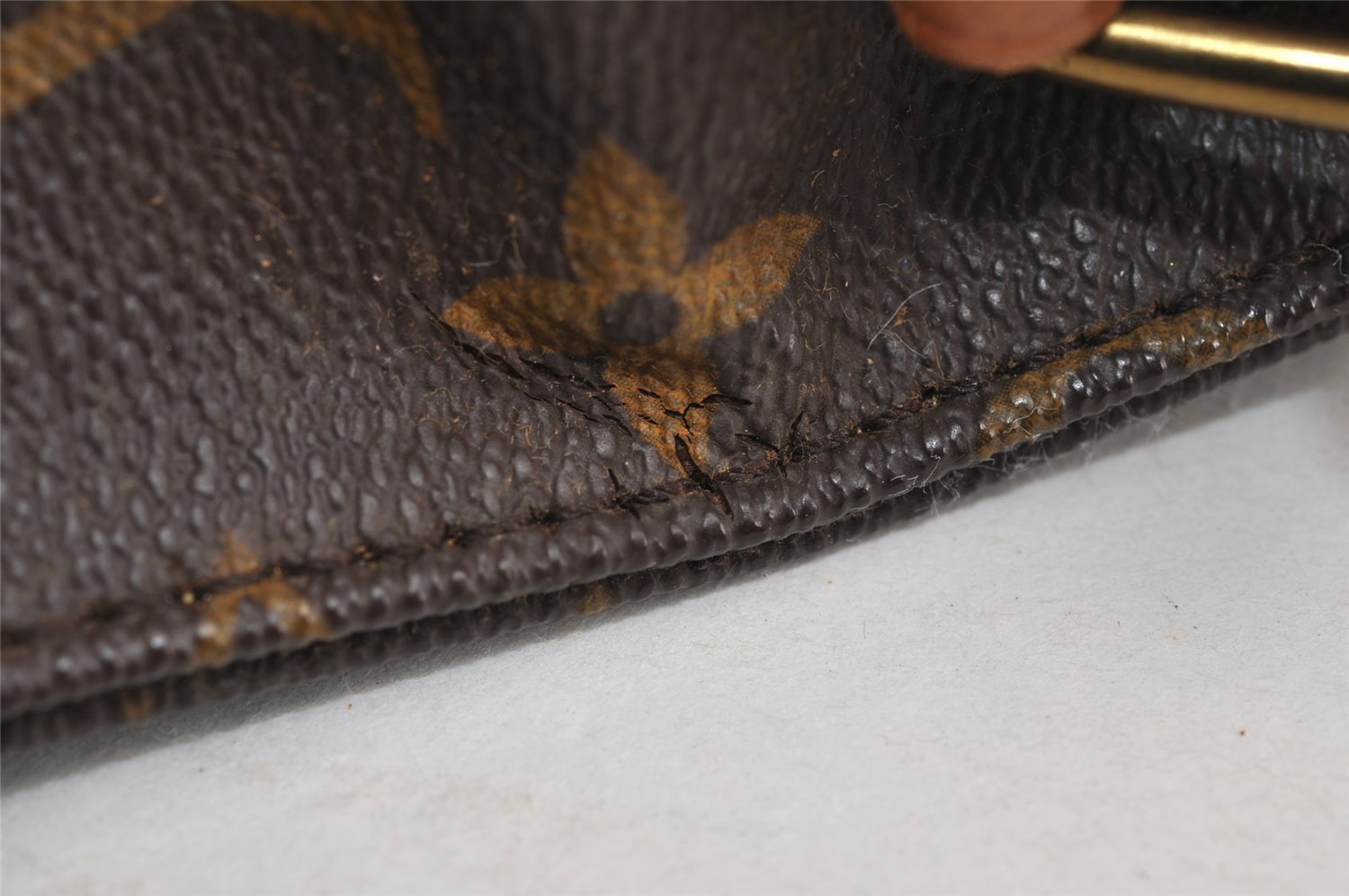 Authentic Louis Vuitton Monogram Cartouchiere MM M51253 Shoulder Cross Bag 2992J