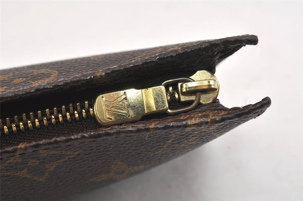 Authentic Louis Vuitton Monogram Pouch For Bucket GM LV Junk 2992K