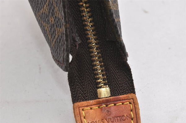 Authentic Louis Vuitton Monogram Pouch For Bucket GM LV Junk 2992K