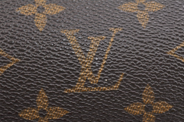Authentic Louis Vuitton Monogram Pouch For Bucket GM LV Junk 2992K