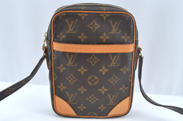 Authentic Louis Vuitton Monogram Danube Shoulder Cross Body Bag M45266 LV 2993J