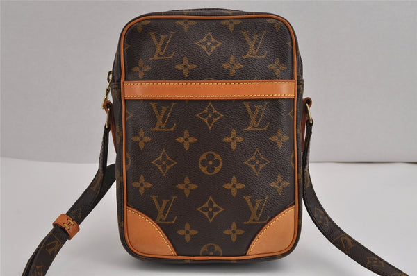 Authentic Louis Vuitton Monogram Danube Shoulder Cross Body Bag M45266 LV 2993J