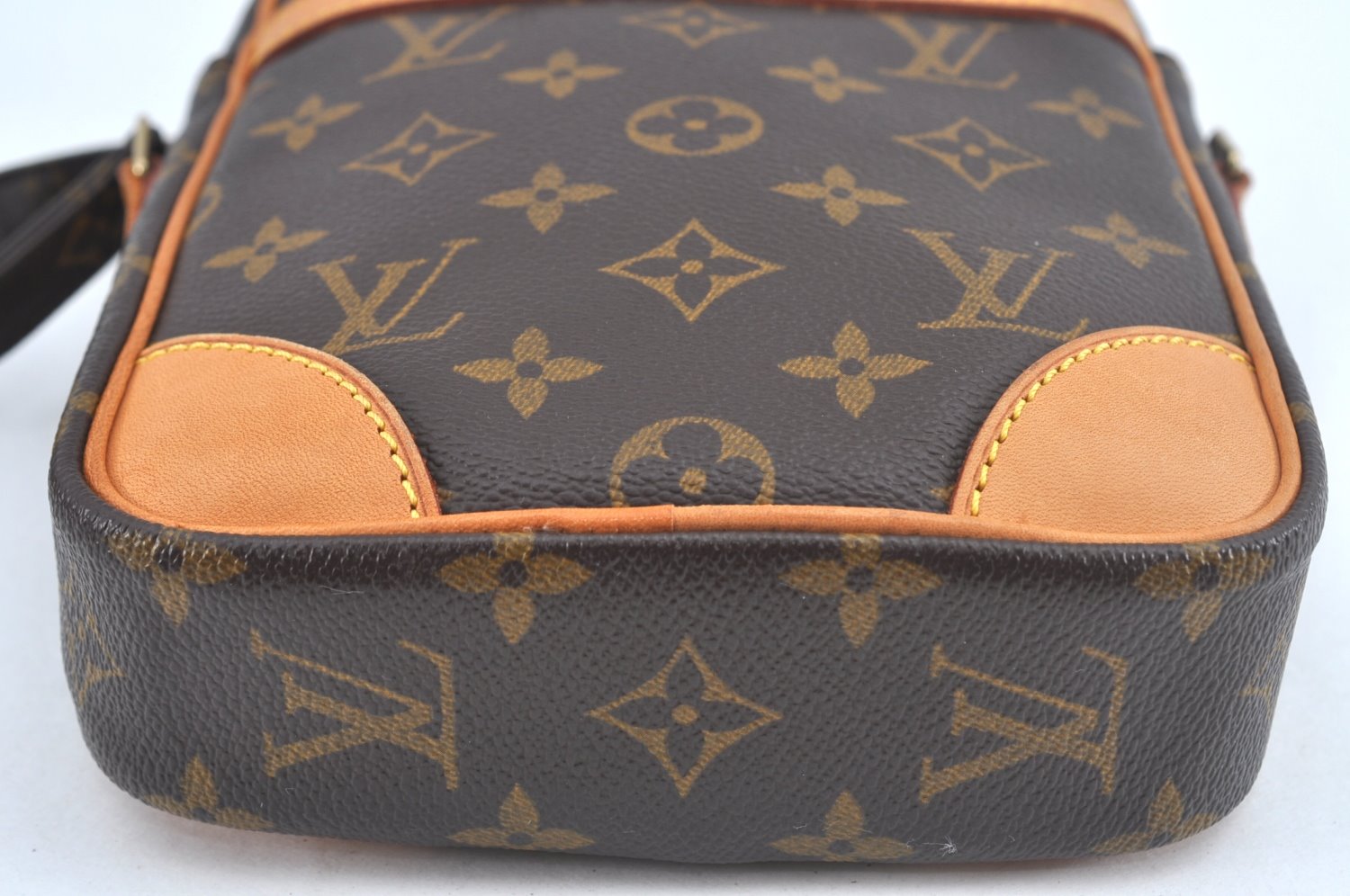 Authentic Louis Vuitton Monogram Danube Shoulder Cross Body Bag M45266 LV 2993J