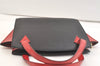 Auth Louis Vuitton Epi Varenne Hand Bag Bi-color Black x Red M52387 LV 2993K