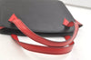 Auth Louis Vuitton Epi Varenne Hand Bag Bi-color Black x Red M52387 LV 2993K