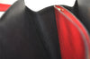 Auth Louis Vuitton Epi Varenne Hand Bag Bi-color Black x Red M52387 LV 2993K