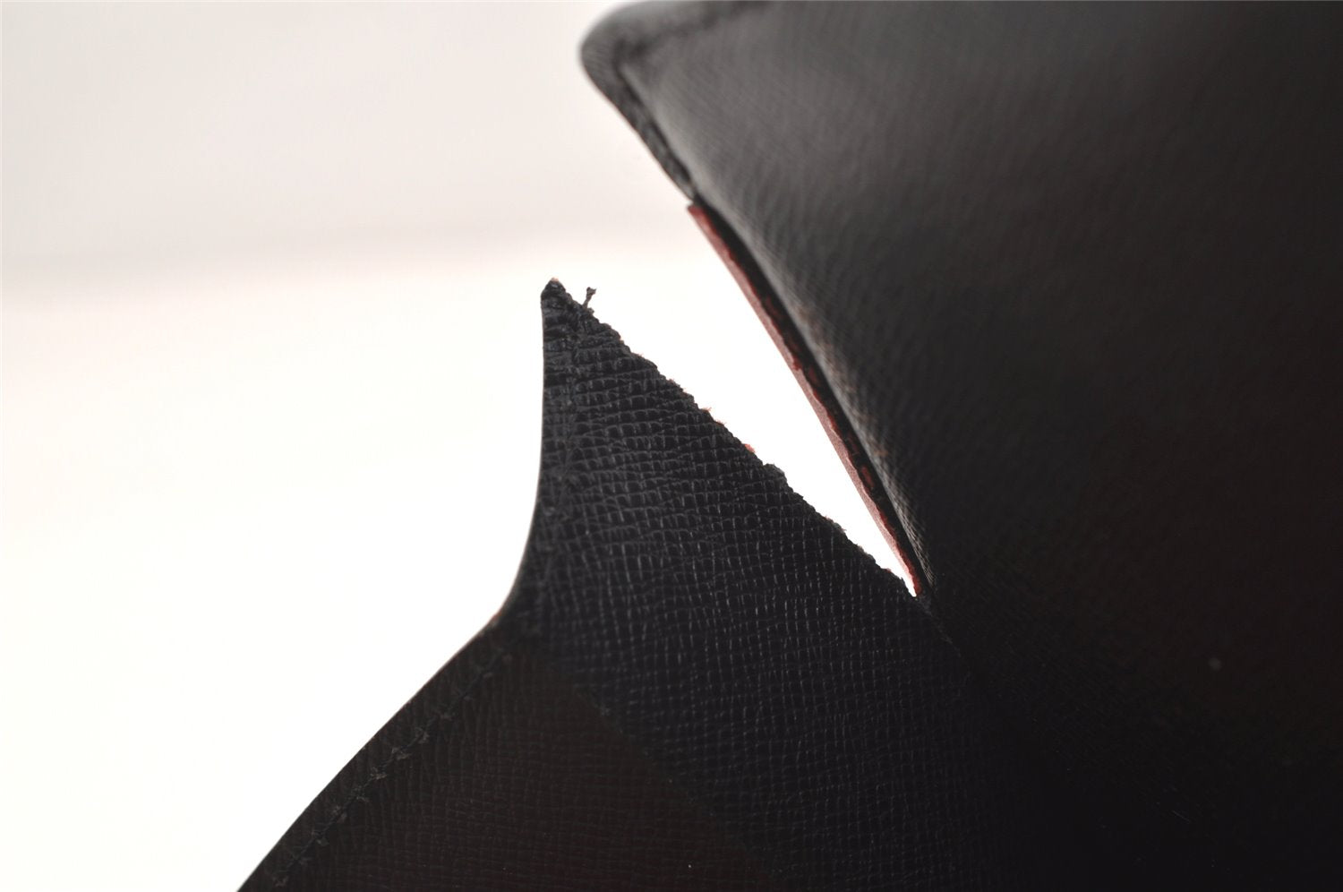 Auth Louis Vuitton Epi Varenne Hand Bag Bi-color Black x Red M52387 LV 2993K