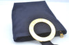 Authentic CELINE Vintage Mini Hand Bag Pouch Purse Nylon Navy 2995J