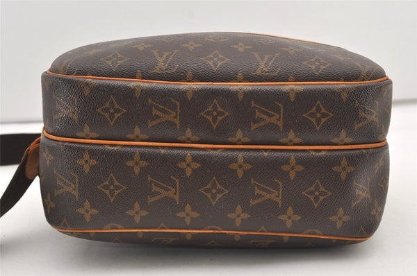 Authentic Louis Vuitton Monogram Reporter PM Shoulder Cross Bag M45254 LV 2996J