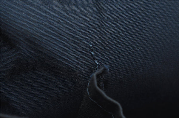 Auth Louis Vuitton Monogram Mini Josephine PM Hand Bag Dark Blue M92414 LV 2997I