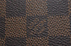Auth Louis Vuitton Damier Porte Monnaie Billets Tresor N61736 Wallet Junk 2998J