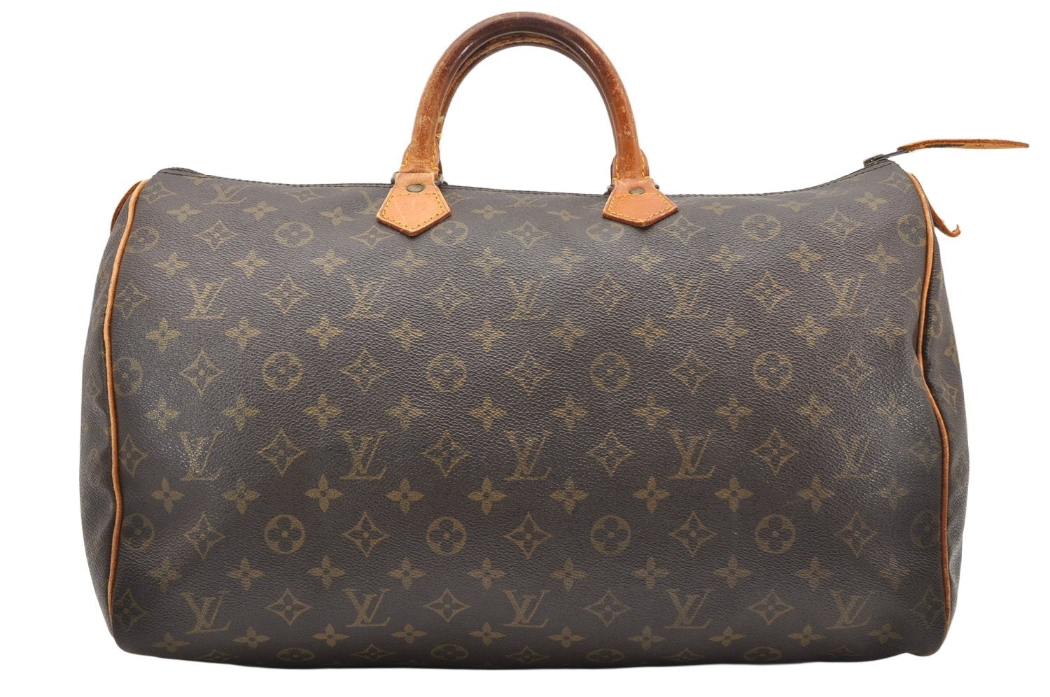 Authentic Louis Vuitton Monogram Speedy 40 Hand Boston Bag M41522 LV 2998K