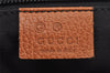 Authentic GUCCI Sherry Line Shoulder Tote Bag GG Nylon Leather 374433 Navy 3000I