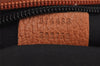 Authentic GUCCI Sherry Line Shoulder Tote Bag GG Nylon Leather 374433 Navy 3000I