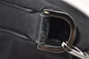 Authentic GUCCI Bamboo 2way Hand Bag GG Canvas Leather 0014095 Black 3001J